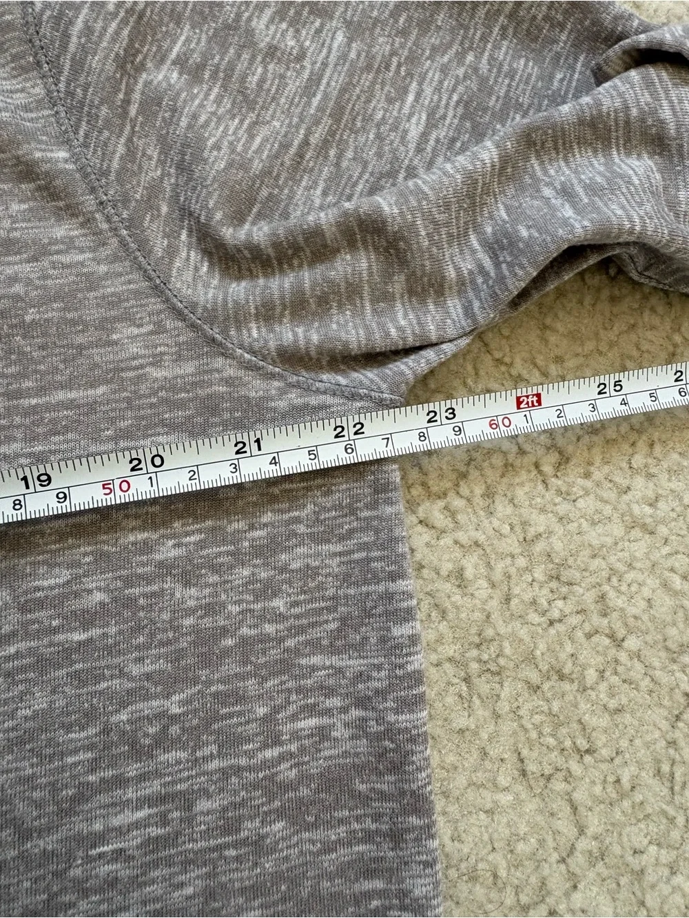 Johnnie-O Hamlin Henley Hoodie hangin’ out grey lightweight sz L drawstring